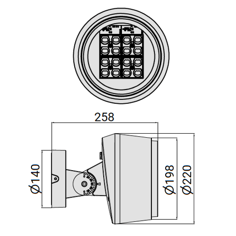 Medidas Ref. 781 Acuario LED