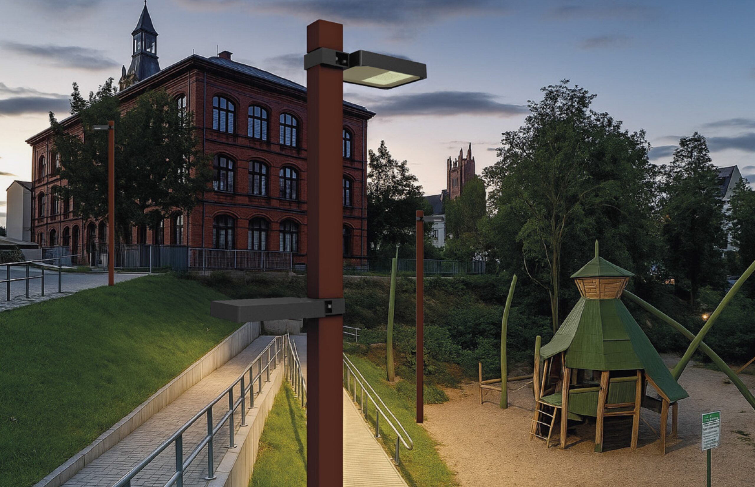 PARQUE: Iluminación LED urbana y arquitectónica eficiente