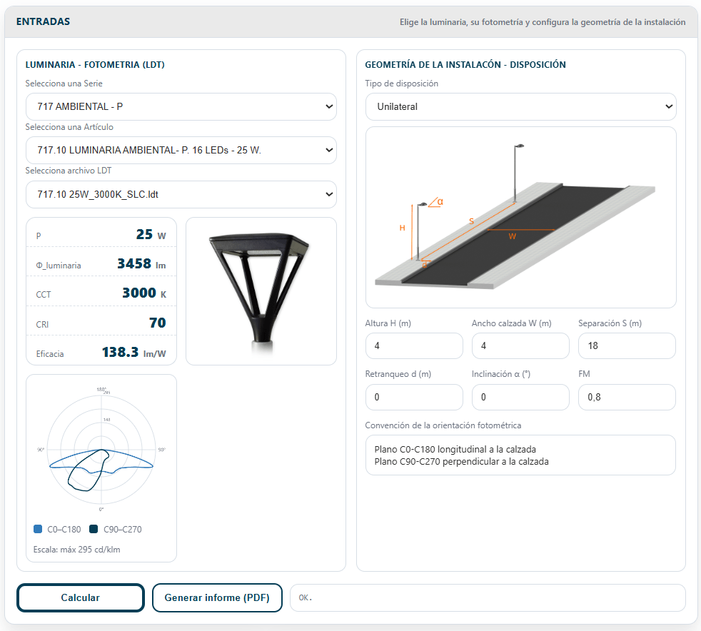 kit retrofit led alumbrado público
